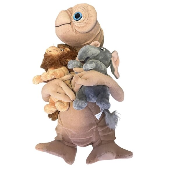 Vintage E.T. 15" Plush Holding Gerdys Stuffed Animals Universal Studios - Picture 2 of 3
